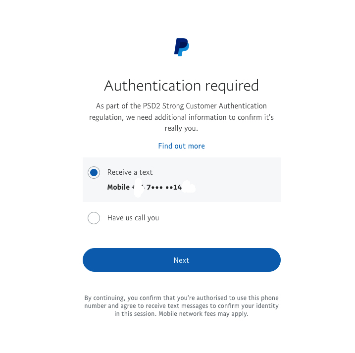 Fucking PayPal Stuck On Authentication required Step